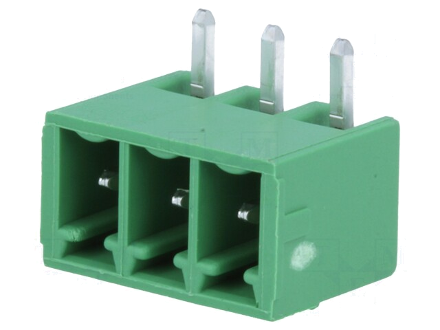 Ontkoppelbare terminal strip; 3,81mm; banen: 3; hoek van 90 ° Ontkoppelbare terminal strip; 3,81mm; banen: 3; hoek van 90 °
